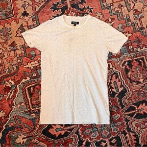 Zanerobe - M white with dark speckled shirt